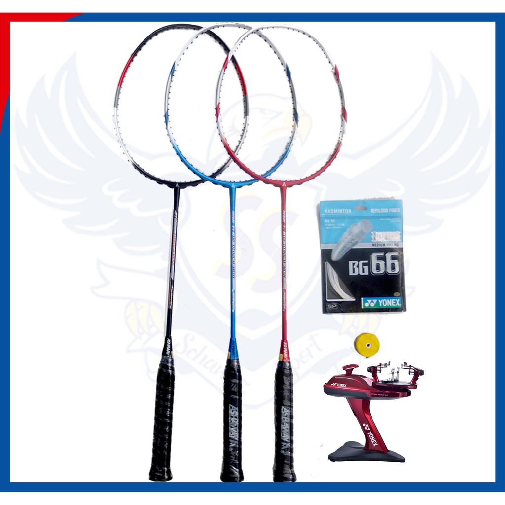 ASHAWAY Ti100 Ti120 Ti130 Original Raket Badminton