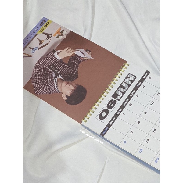 

desk kalender season greeting exo 2021