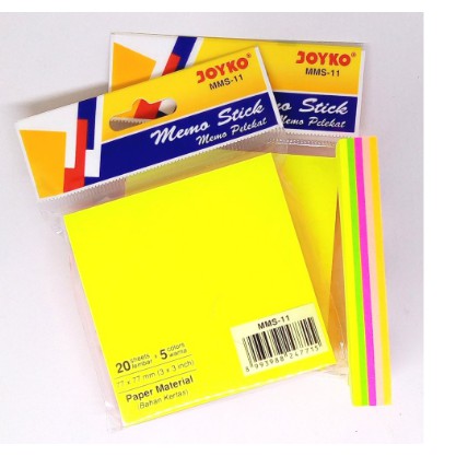 

sticky note / kertas tempel Memo Stick JOYKO MMS-11,MMS-0653,MMS-29