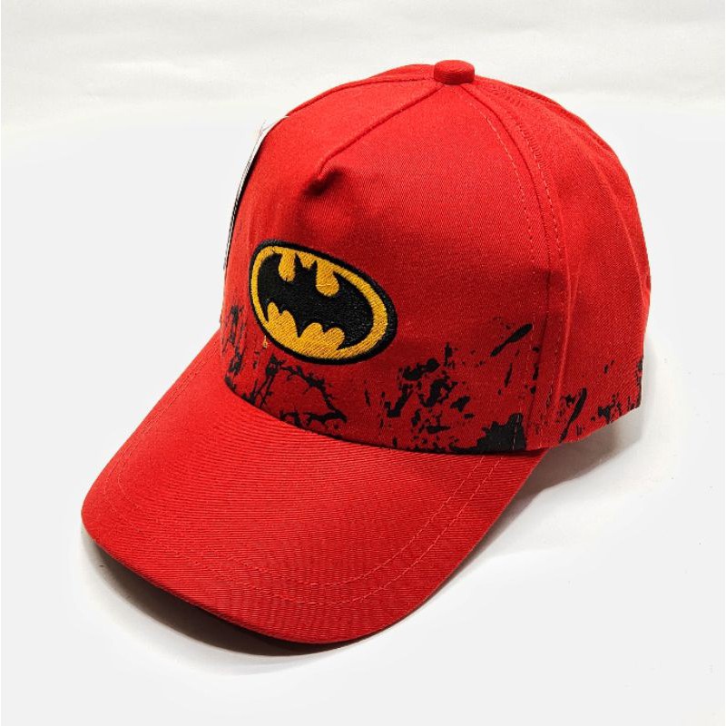 TopI Baseball Anak COWOK Logo SUPERHERO BORDIR Gaya HipHop Motif Kartun Gya Ko premium terbaru