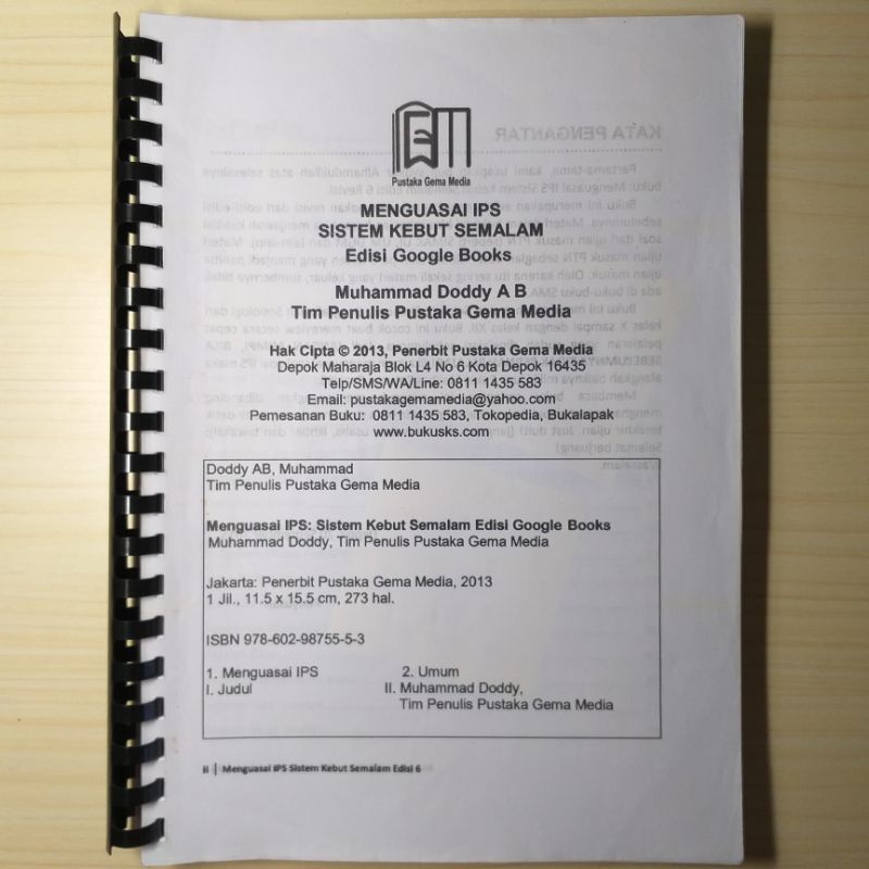 (PRELOVED) Menguasai IPS Sistem Kebut Semalam UTBK SBMPTN Soshum