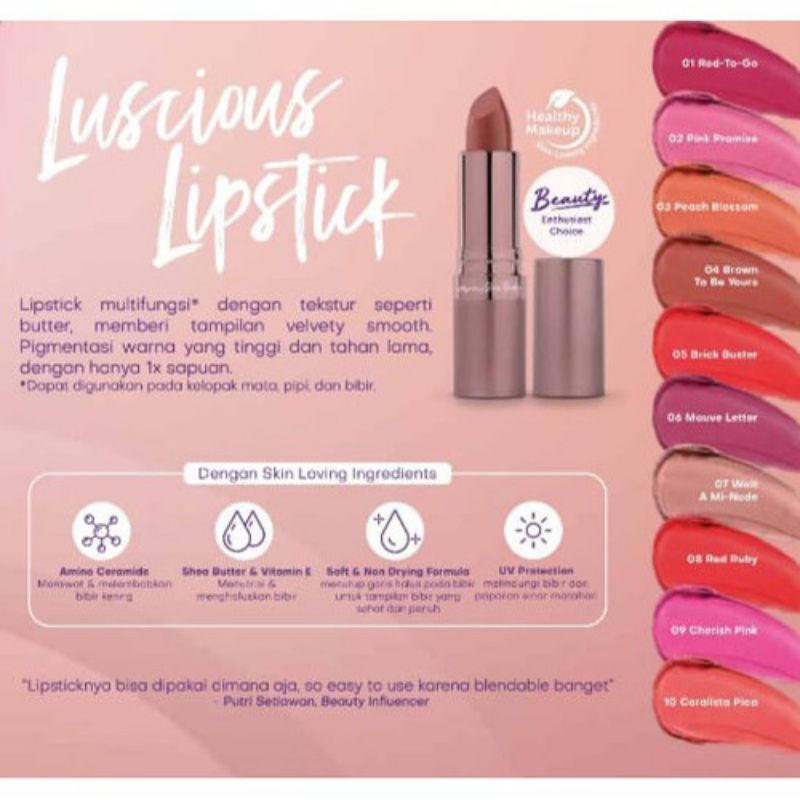 Lipstik marina glow ready