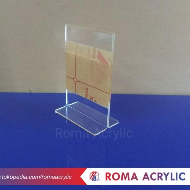 

❋ akrilik menu 3R/ tent card akrilik 3R ←