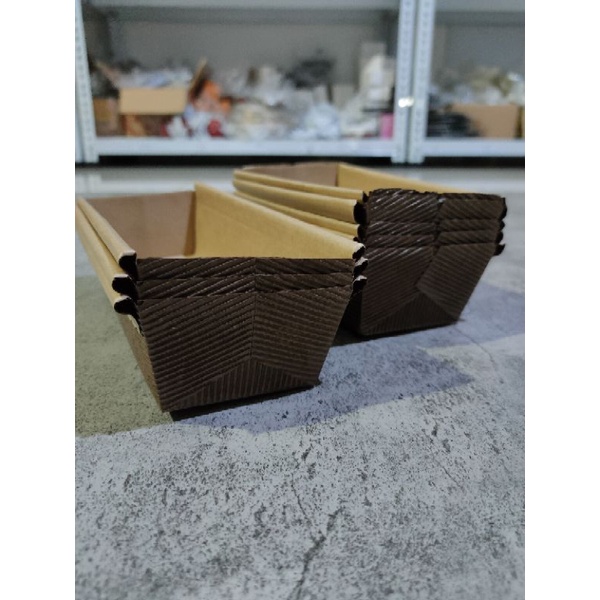 PAPER CASE  CAKE DAN ROTI - CHOCO