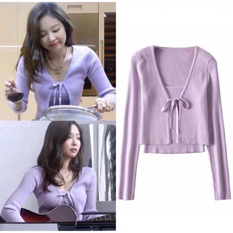 BEFAST - ZGW OOTD Setelan Wanita AGNES / Set Nesvia RIB / Pakaian Remaja Wanita / Setelan Ala Artis Korean Style / Setelan Daleman Tanktop+Luaran Lengan panjang / Fashion Modis Wanita Remaja / Terbaru 2022 / Terlaris