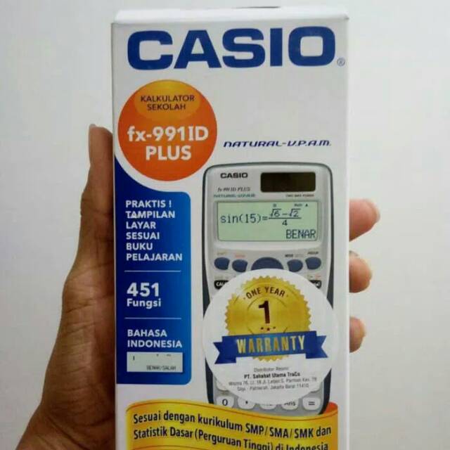 

Casio FX 991 ID Plus Kalkulator Scientific
