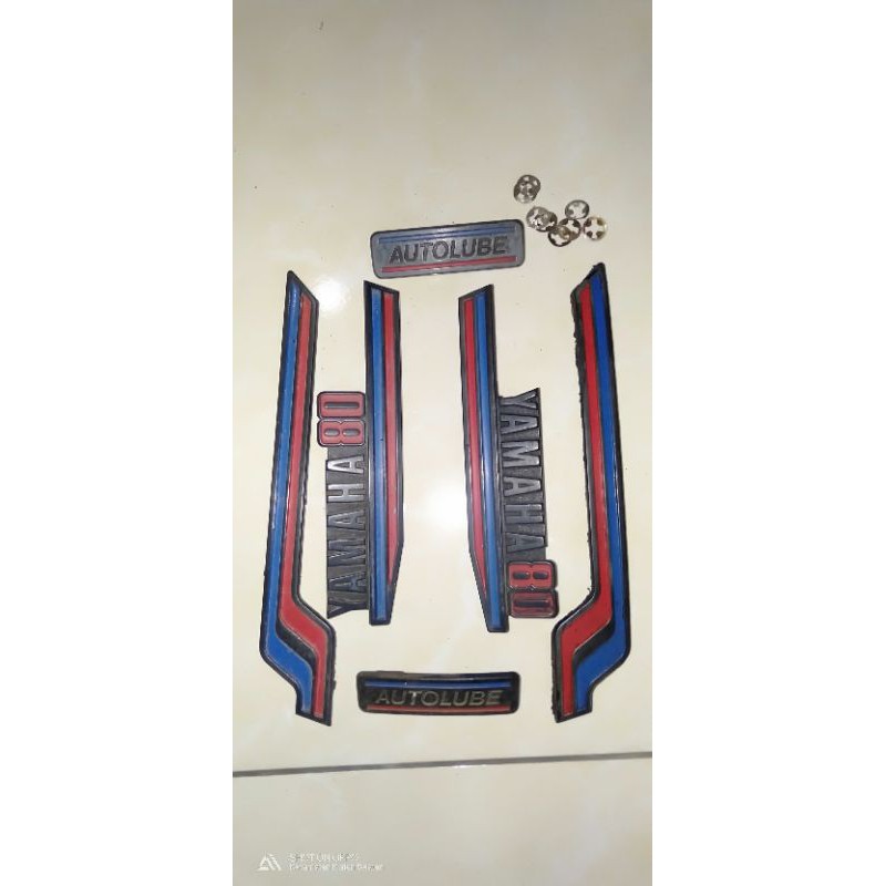 emblem yamaha v80 platina