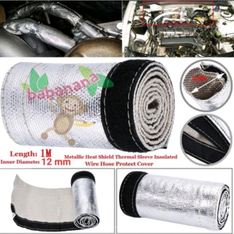 Pembungkus selang anti panas Hose Sleeved heat metal cover