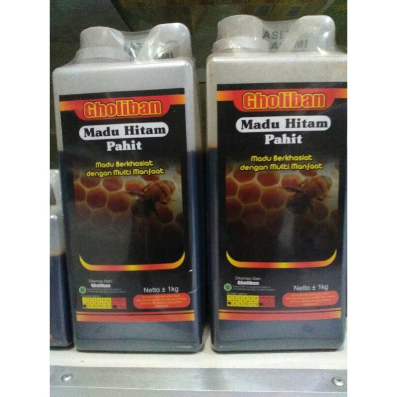 

Madu Hitam Pahit Gholiban 1 Kg - MMD1469