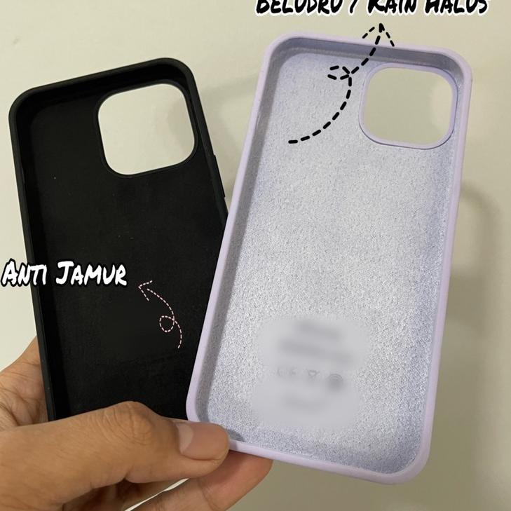 Paling Diminati.. Premium Silicone Full Cover Case iPhone 13 Pro Max / Case iPhone 13 Mini / Case iP