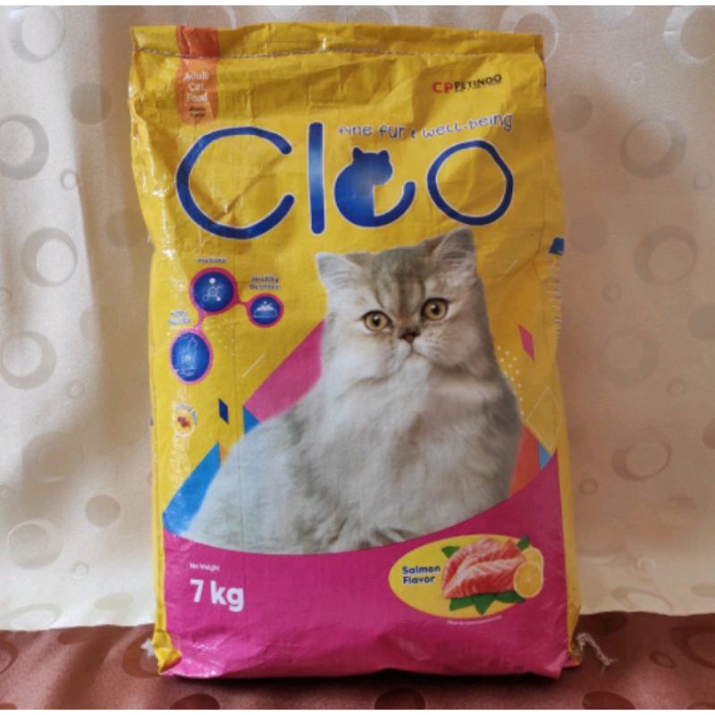 Cleo Adult 7kg Salmon dan Tuna Makanan Kucing Gojek/Grab