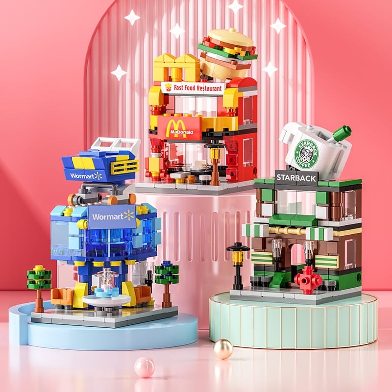 Mainan Block Building McD / KFC