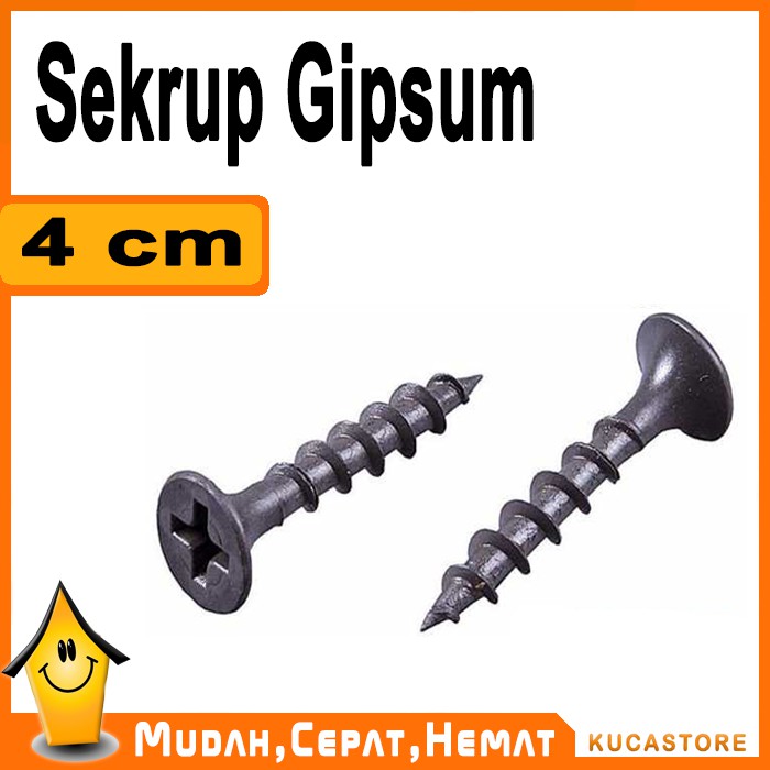 Sekrup Skrup Kayu Panjang 4 cm