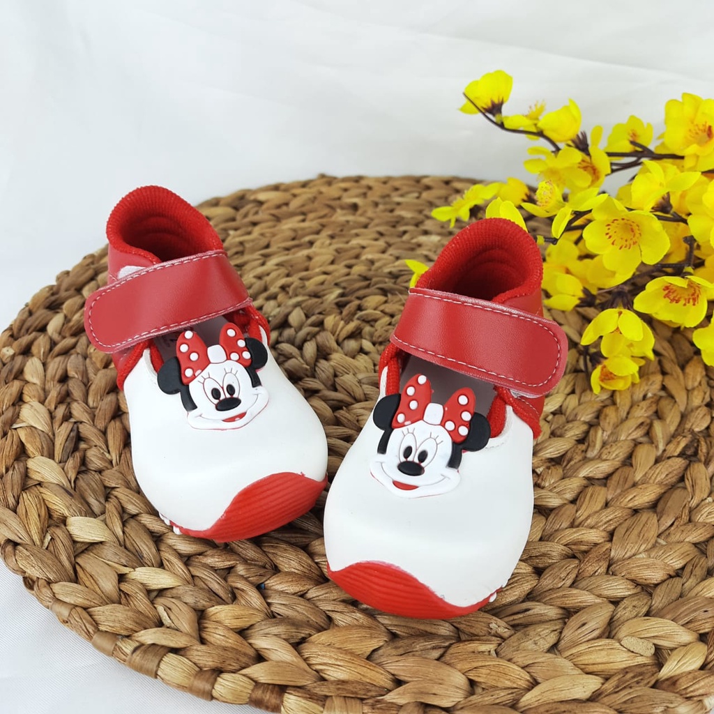 mandirishoesstore-SEPATU ANAK PEREMPUAN 1-3 TAHUN MICKEY MOUSE CAY32