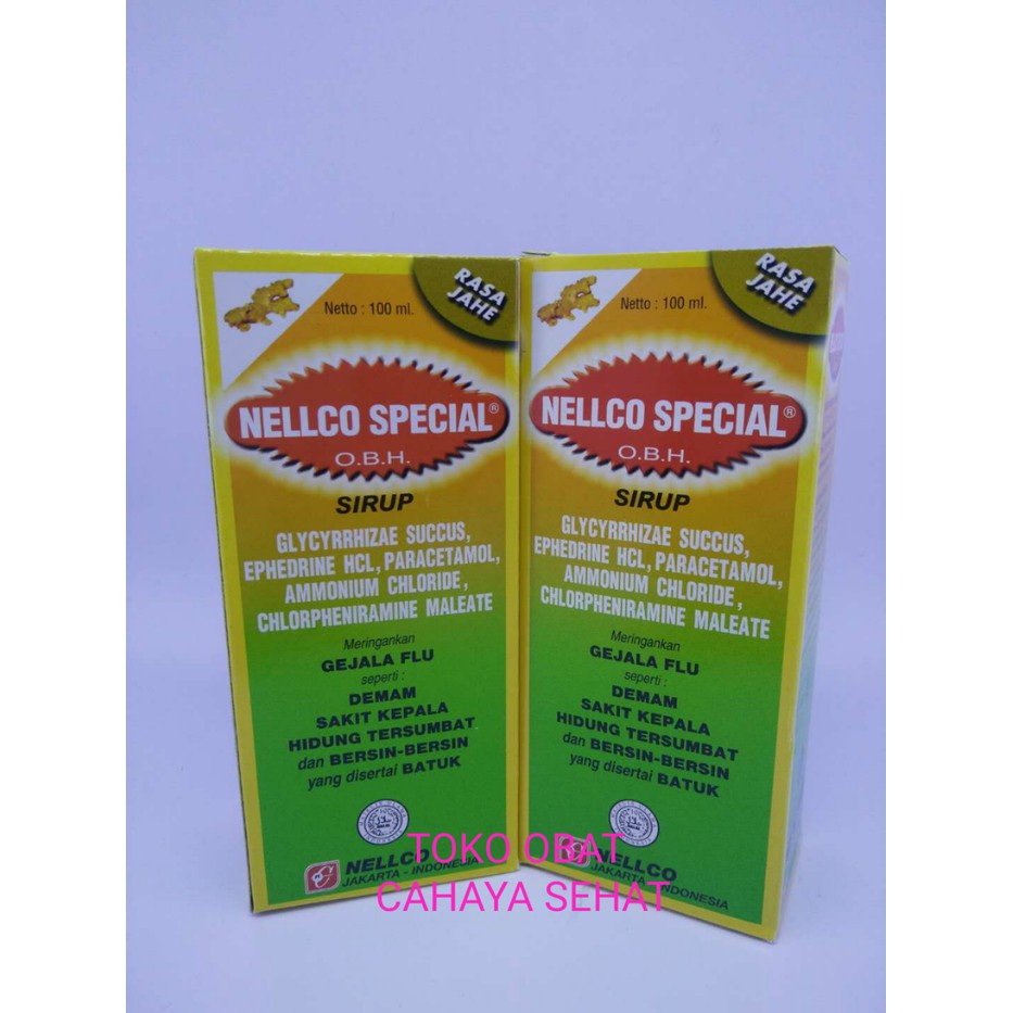 NELCO SPECIAL OBH(GEJALA FLU)100ML