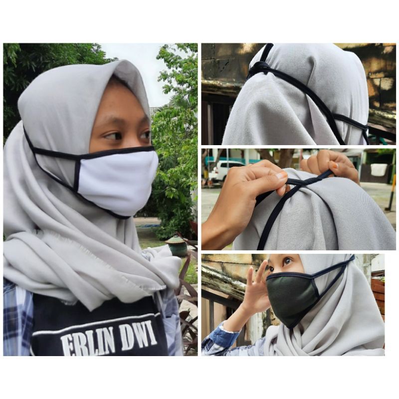 MASKER KAIN 2 PLY MURAH MERIAH