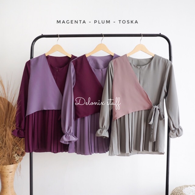 Syafa pleats top