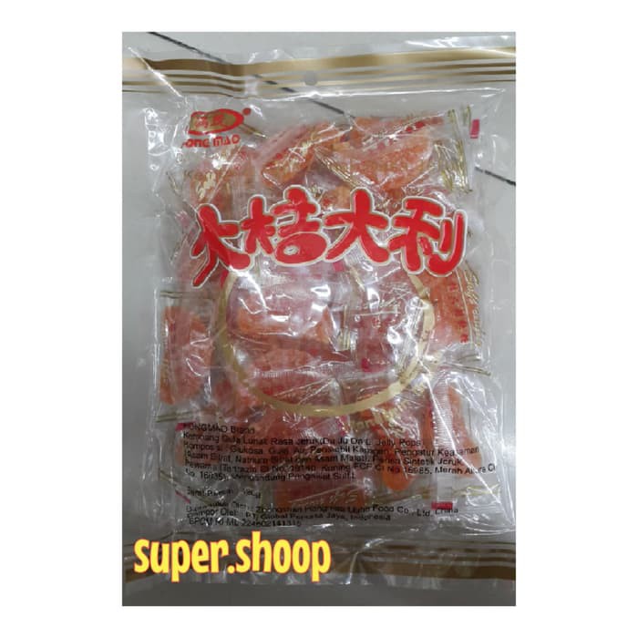 

Hongmao Jelly Jeruk Permen Jeli Jeruk Parcel Imlek Hampers Sincia