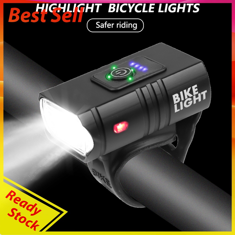 2xT6 LED Bike Light Set 6 Mode Waterproof MTB Headlight + Tail + Spoke Lamp