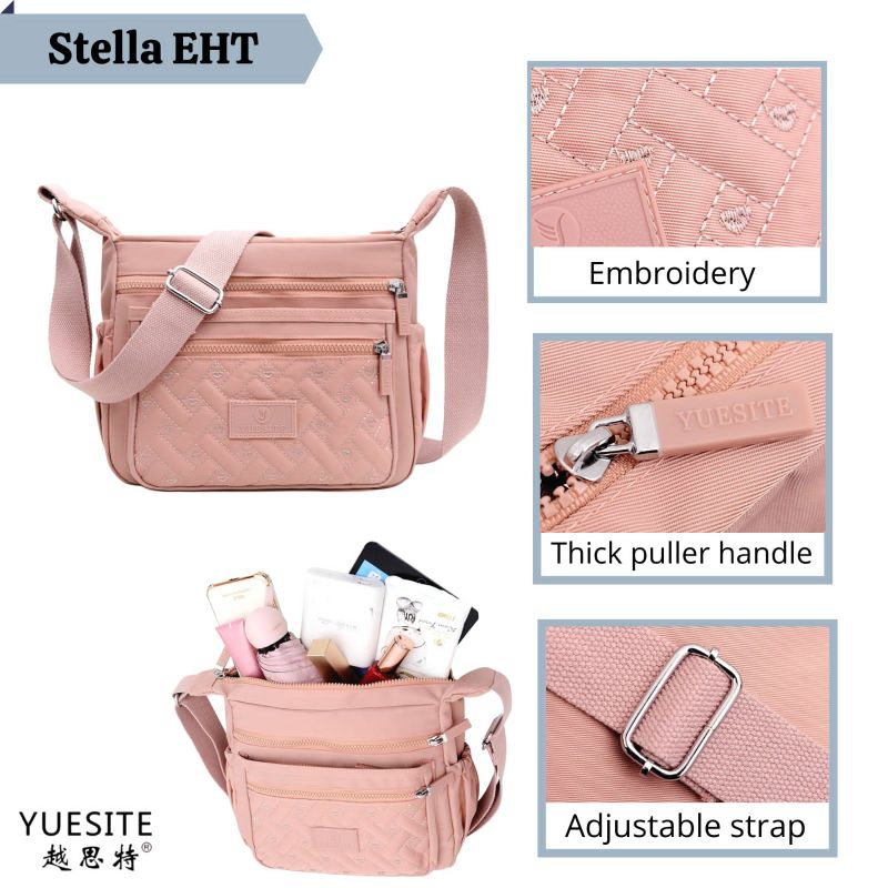 TAS SELEMPANG WANITA MEDIUM YUESITE STELLA ORIGINAL CROSSBODY IMPORT CYUYEBAGS