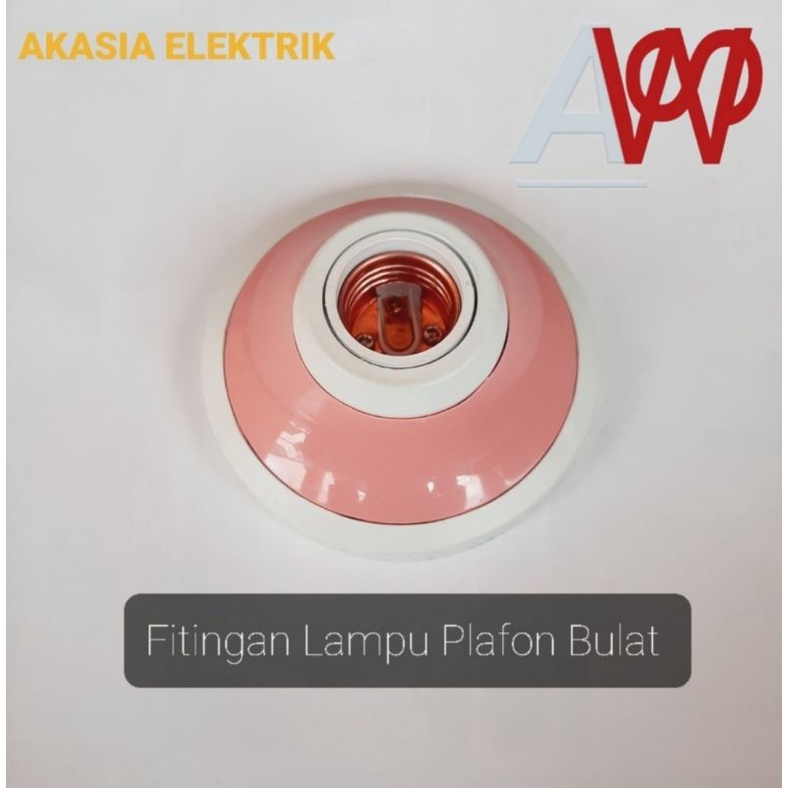MURAH||Fitingan Plafon Lampu Bulat DEXTA//Fitingan Lampu||