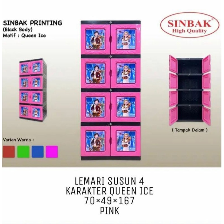 LEMARI plastic sinbak