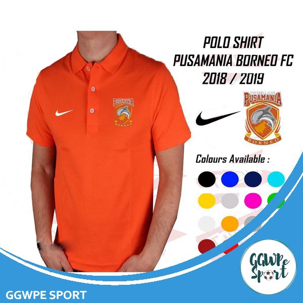 Terbaru Polo Shirt Pusamania Borneo Fc Kualitas Terbaik