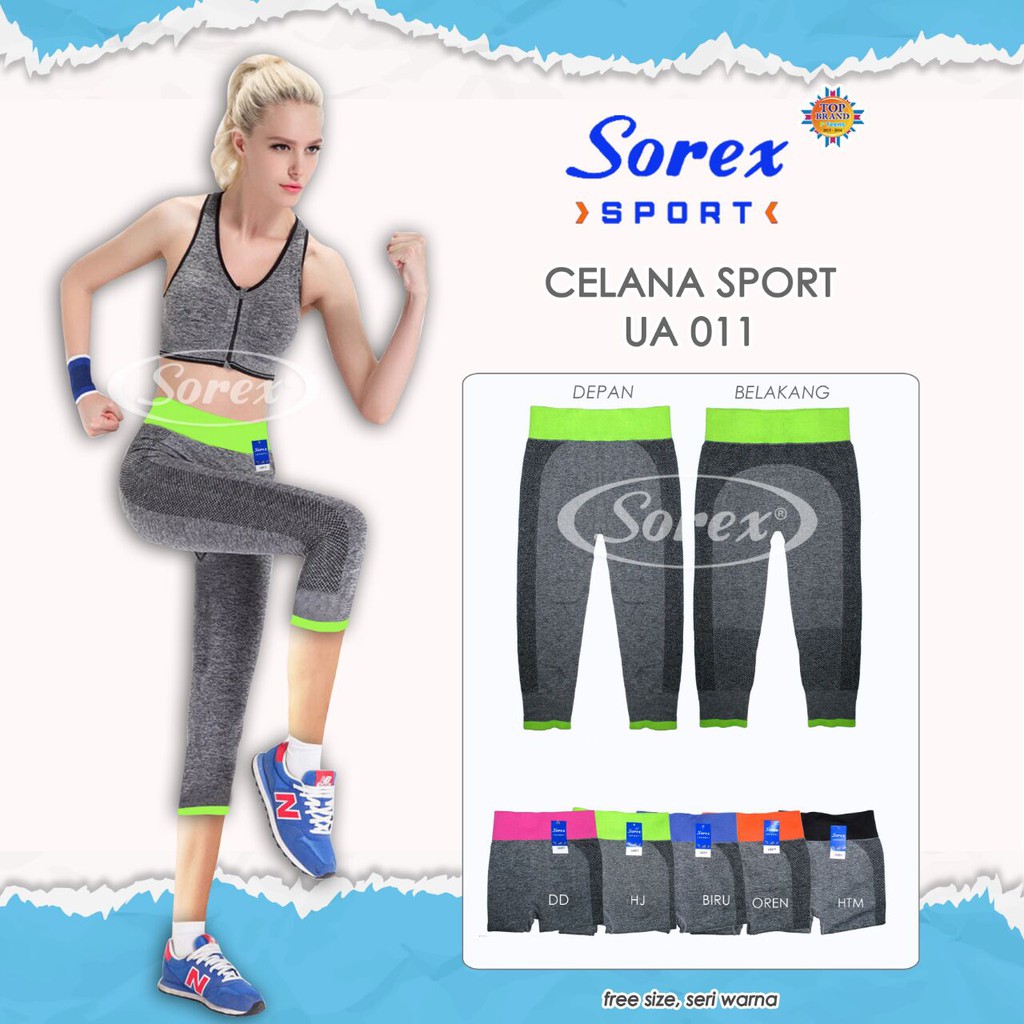  Celana  Legging  wanita olahraga sport UA 011 sorex Shopee  