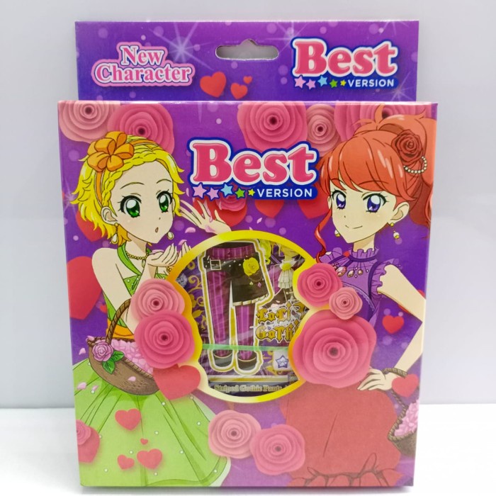 Te9054.Opu Kartu Aikatsu Best Version Isi 20 Pcs - Kuning E80F401