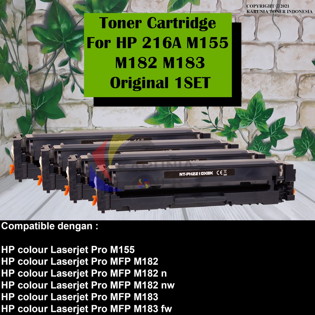 Catridge Original Printer HP Laserjet 155A M155 MFP M182 MFP M183 Loose Pack