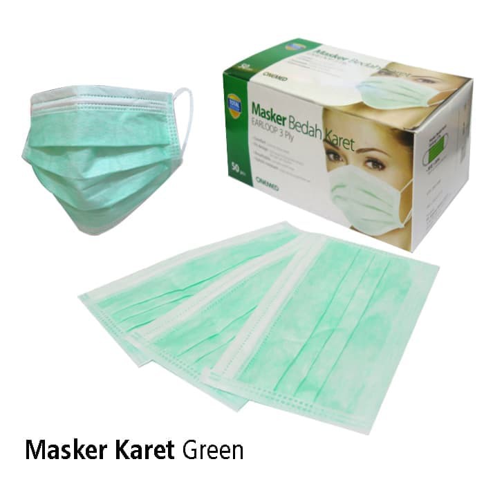 REady Stock masker  Bedah  ONEMED karet  3 PLY Shopee 