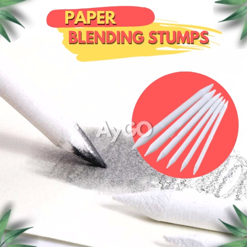 

PAPER BLENDING STUMPS / PAPER STUMP / PAPER PENCIL / CHARCOAL