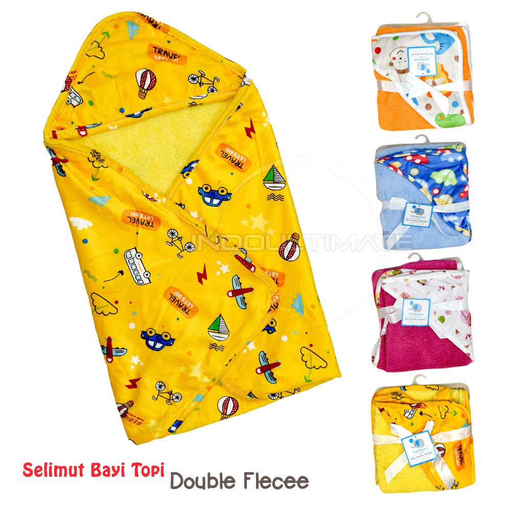 Hoodie Selimut Bayi Tebal Baby Blanket Selimut Selimut Tidur Bayi Selimut Hoodie BS-06