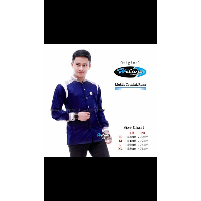 koko T.R navi motif tanduk rusa