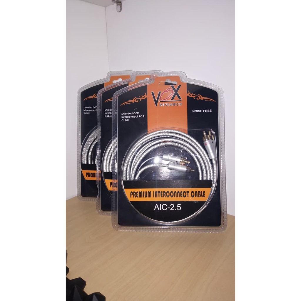 RCA VOX Premium Interconnect Cable 2.5 M