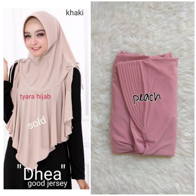 HIJAB JILBAB KERUDUNG INSTAN BERGO DHEA BY TYARA HIJAB