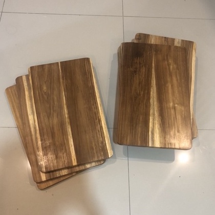 Papan Jati 50x30 Talenan kayu Wooden Cutting Board Talenan Kayu Jati