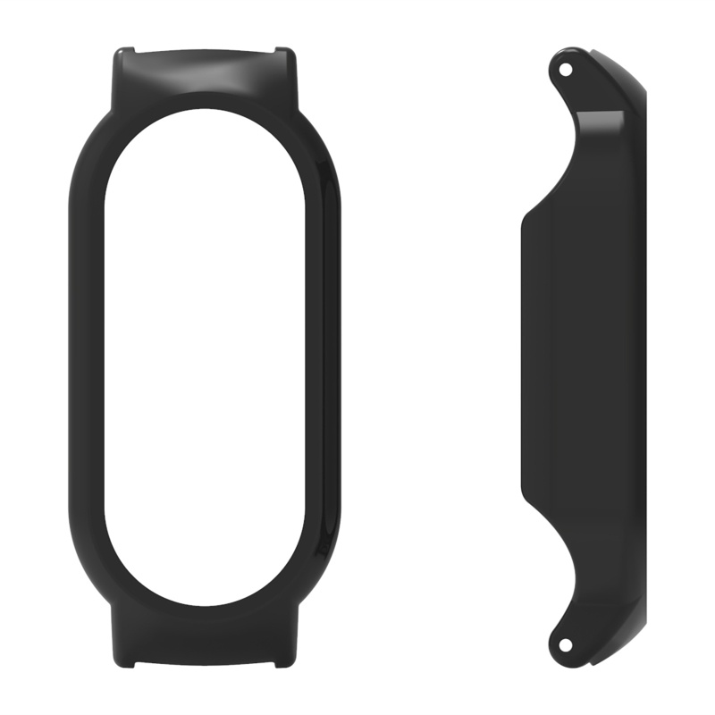 Cre 2 in 1 Bumper Case Pelindung Layar Anti Gores Untuk Mi Band 7