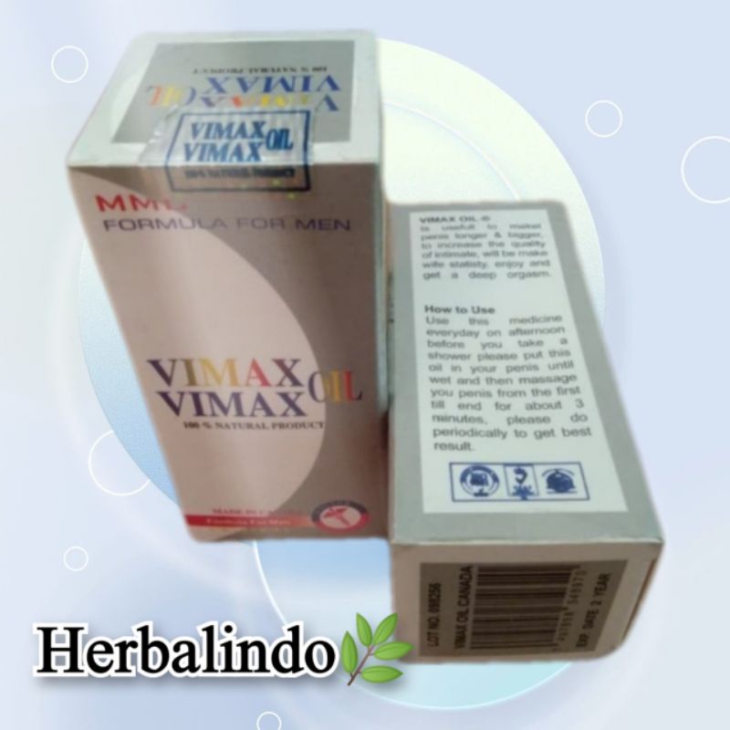 vimax oil asli