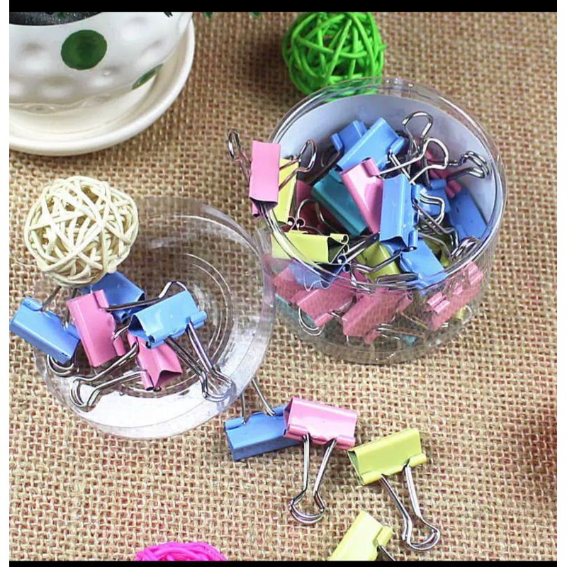 

binder Clip / paper Clip warna 19mm 3/4". 5pcs