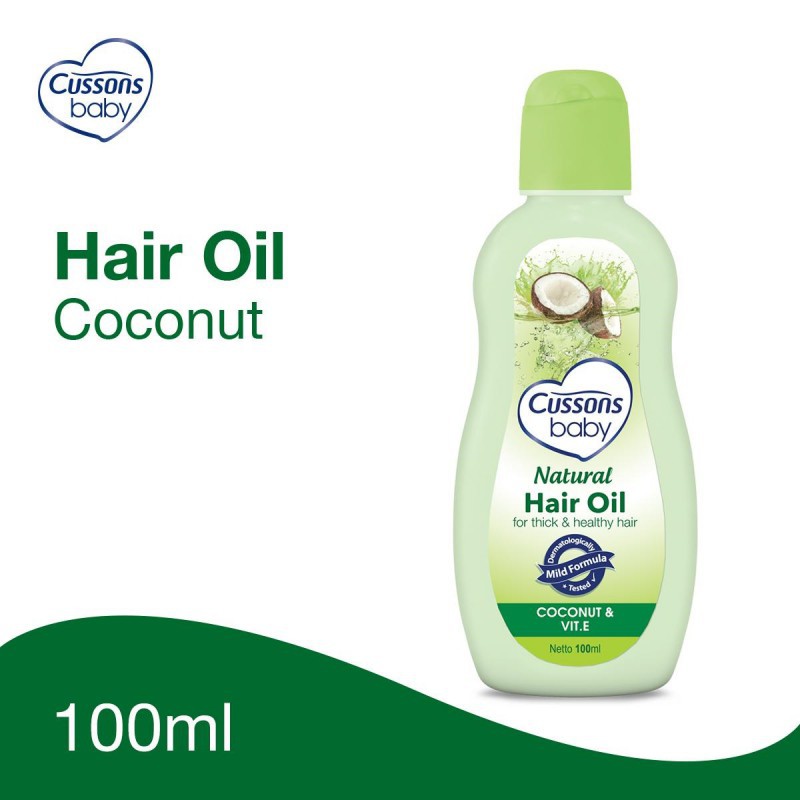 Cussons Baby Natural Hair Oil Coconut 100ml