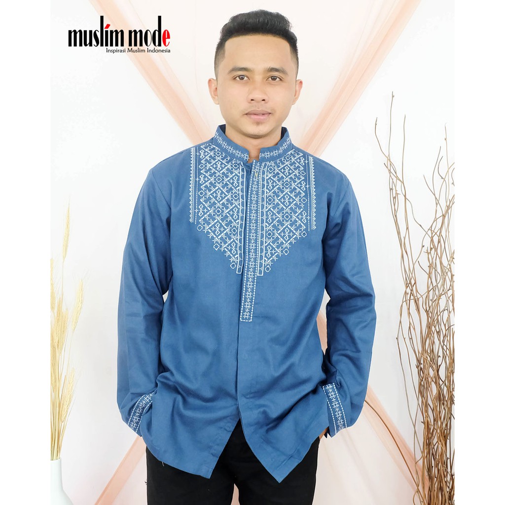 Taqwa/Baju Koko Bordir By Nizar Premium Lengan Panjang