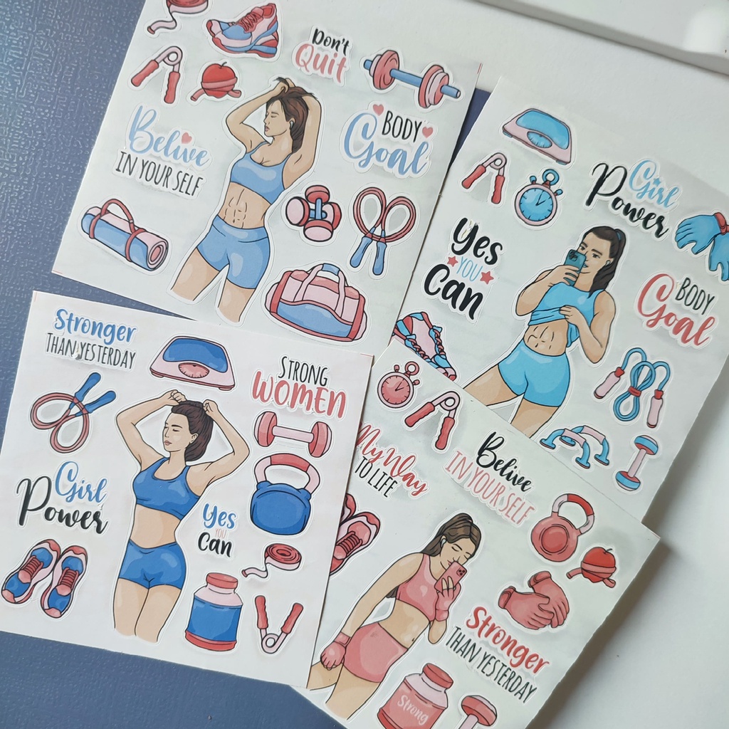 

STIKER WORK OUT AESTHETIC STIKER TUMBLR AESTHETIC PACK