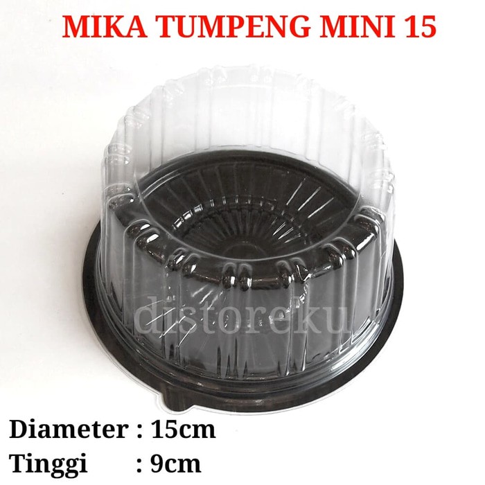 Mika Tumpeng Mini CT 15  Mika Tumini Cake Tray Mika Kue Tart Bulat 15