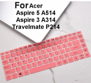 Cover Pelindung Keyboard Bahan Silikon Tahan Air Dan Debu Untuk Acer Aspire 5 A514 Aspire 3 A314 Travelmate P214 Swift5 Sf515 14 Inch