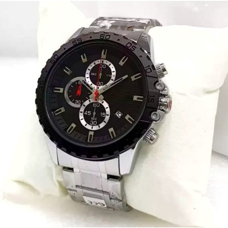 JAM TANGAN PRIA MIRETE ORIGINAL PALT HITAM