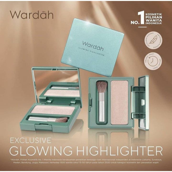 Wardah exclusive glowing highlighter