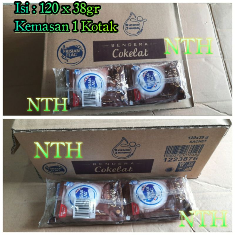 

Susu Bendera Frisian Flag Sachet 120x 38 gr kemasan 1 kotak