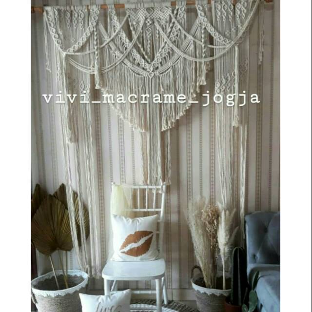 Tirai macrame