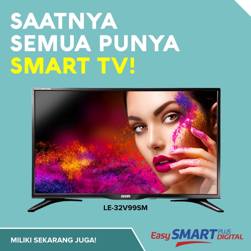 smart digital tv akari 32 inch 32V99SM